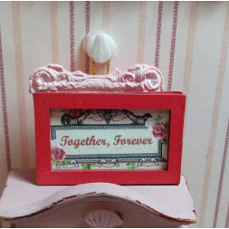 Dollhouse 1:12. Assorted images. VALENTINE'S DAY