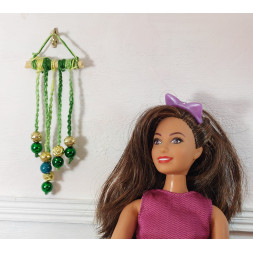 Muñecas 1:6.Barbie. ATRAPASUEÑOS de crochet artesanal.
