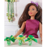 Dolls 1:6. Barbie. St. Patrick's Day candy jar