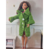Dolls 1:6. Crochet coat. Handmade