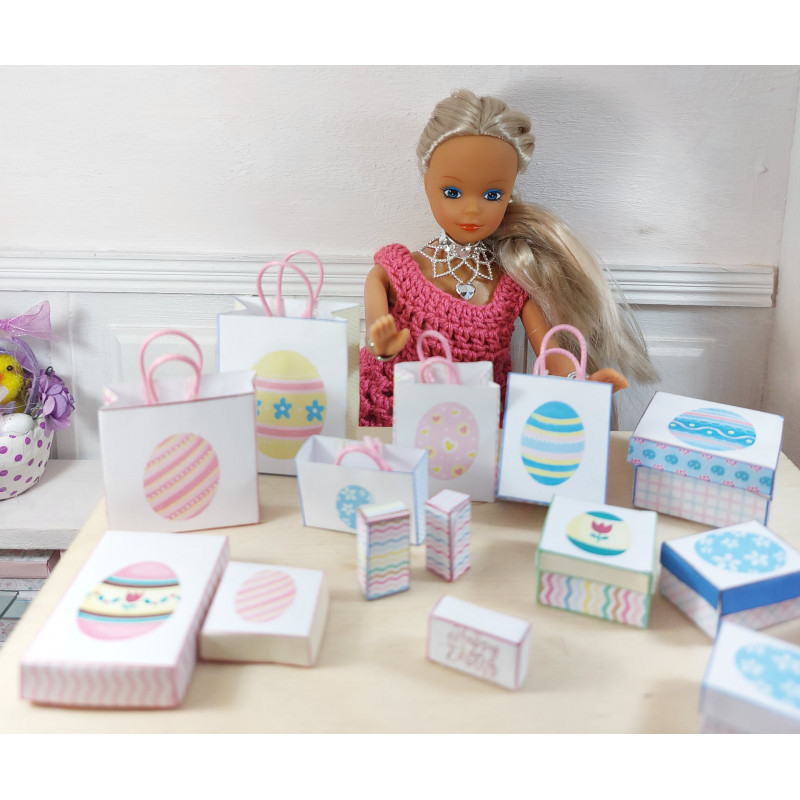 Dolls 1:6 .Barbie. EASTER gift boxes set
