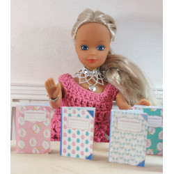 Dolls Scale 1:6. Lot 8 EASTER notebooks
