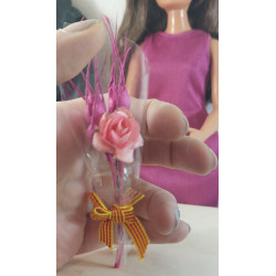 Dolls 1:6.Rose of Sant Jordi. PINK
