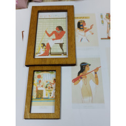 Dollhouse 1:12. Assorted images for paintings. EGYPT