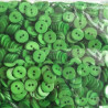 Dolls scale 1:6. Lot of 20 buttons of 6 mm. GREEN