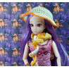 Dolls scale 1:6. BJD Crochet Hat and Scarf