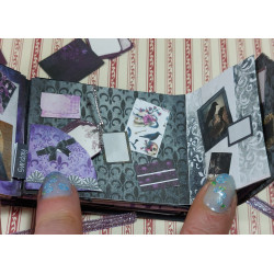 Dolls scale 1:6. Clipping journal. Scrap. GOTHIC