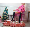 Muñecas escala 1:6 . Barbie. Tren de Navidad