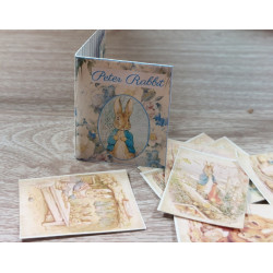 Doll Houses 1:12. Folder with illustrations PETER RABBIT