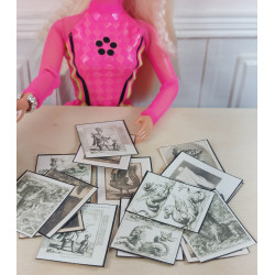 Dolls 1:6.Folder with illustrations. MYTHICAL CREATURES
