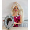 Poupées 1:6. Barbie. Miroir argenté classique.