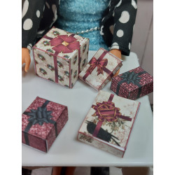 1:6 .Barbie dolls. Gift boxes set. Gothic.