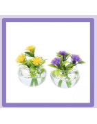 Flors en miniatura per a cases de nines escala 1:!2